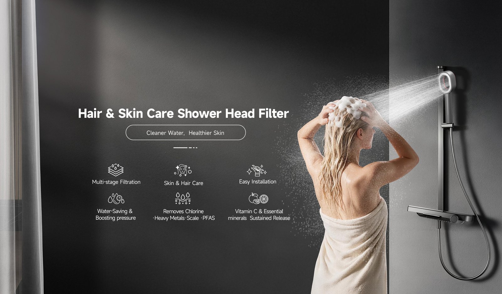 Calux Skin Care Shower Head Filter
